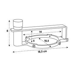 ANTIVOL DIAMETRE 80 MM - Outillage