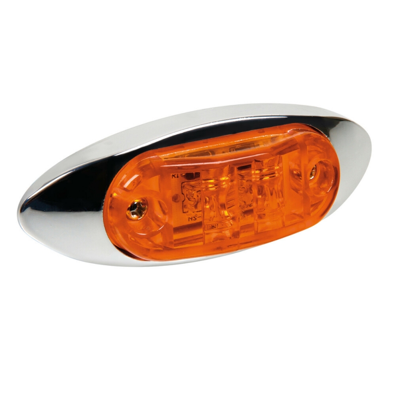 Feux de gabarit à 2 leds, 24V, orange - Feux