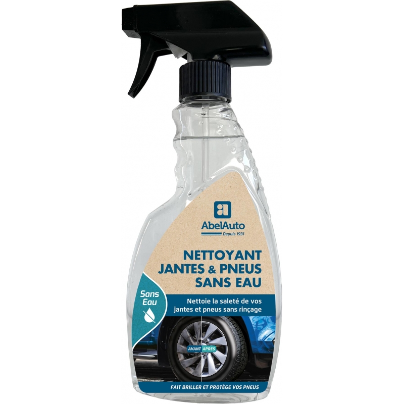 Nettoyant sans eau jantes et pneus 500ml ABEL AUTO (Pulvé) - Nettoyage