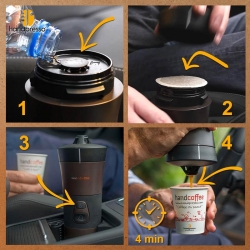 HANDPRESSO CAFETIÉRE 12V SENSEO® VOITURE - Cafetières