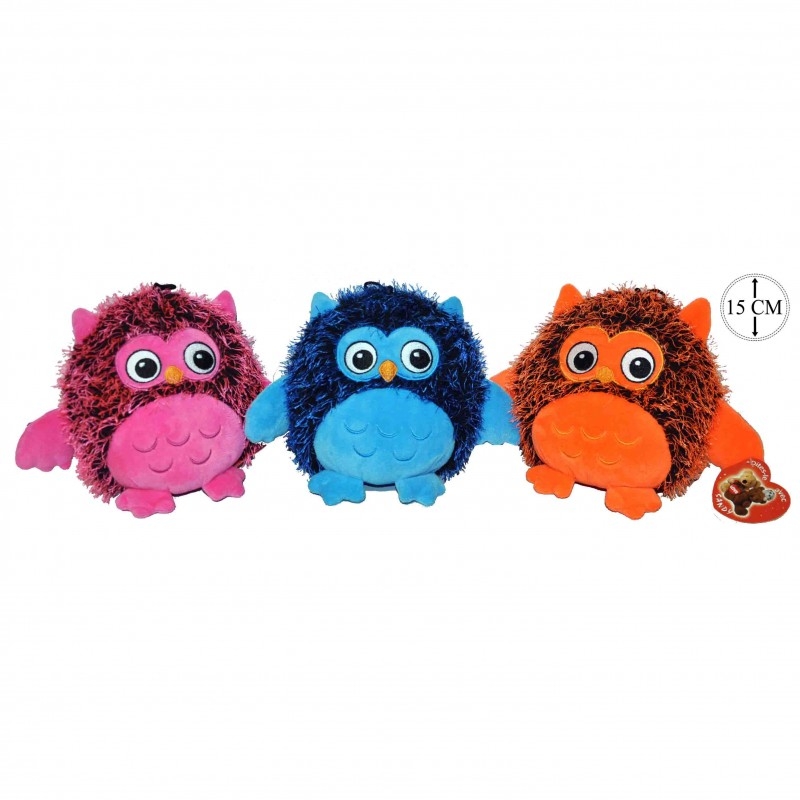 Peluche hibou 15 cm - Jouets