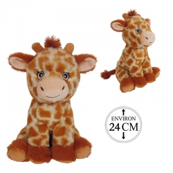 peluche girafe assises 24 cm