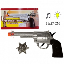 Pistolet bruiteur lumineux