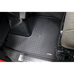 Tapis de Sol sur Mesure en Caoutchouc Écologique pour Iveco Trakker et Stralis - Tapis camions