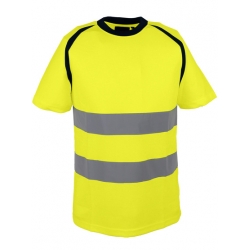 T-shirt haute visibilité SUZE jaune - Haute visibilité