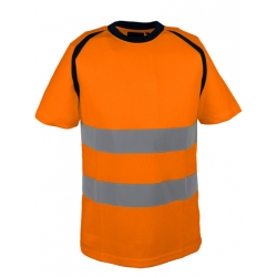 T-shirt Haute visibilité SUZO Orange - Haute visibilité