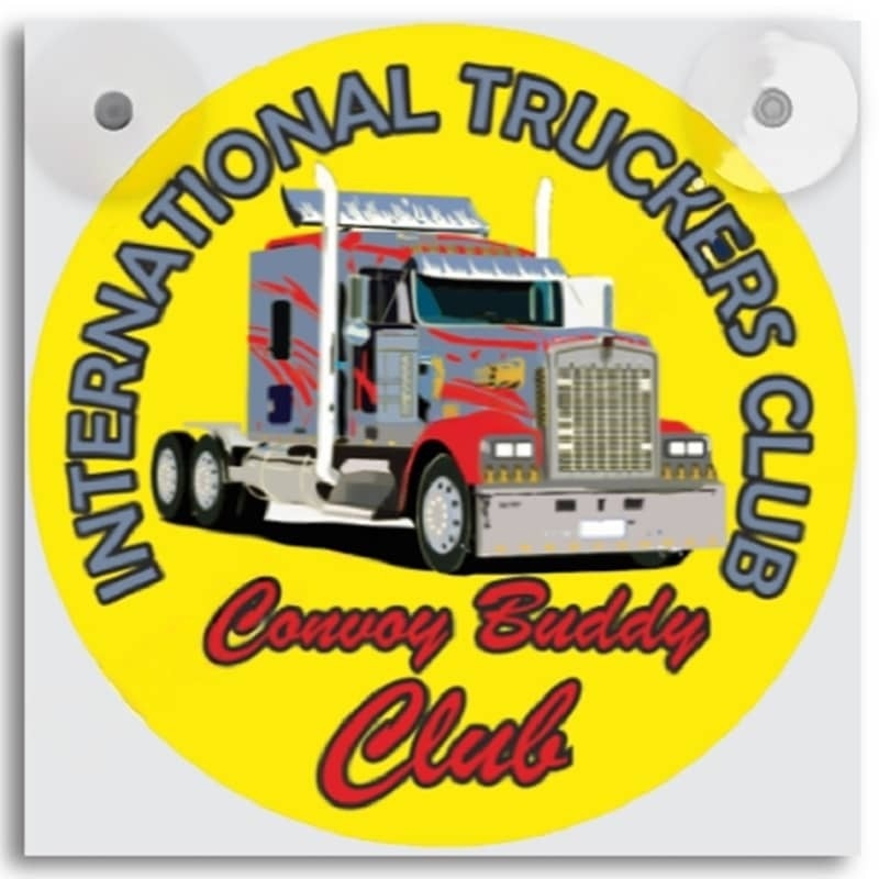 Enseigne lumineuse LED - International Truckers Club - Enseigne lumineuse