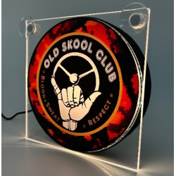 Enseigne lumineuse LED – Old Skool Club - Enseigne lumineuse